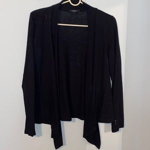 Black cardigan